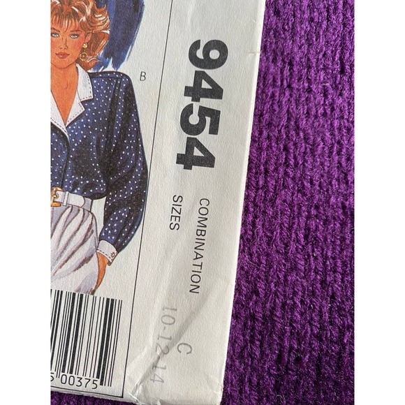 McCalls sewing pattern 9454 peasant skirt top sz 10 12 14 - Picture 2 of 5